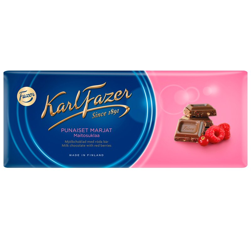 Karl Fazer Punaiset Marjat 200g - 61% alennus