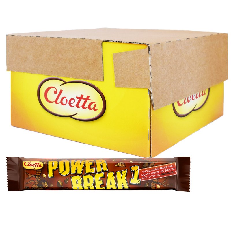 Laatikollinen suklaapatukoita "Sportlunch Powerbreak" 30 x 50 g - 60% alennus