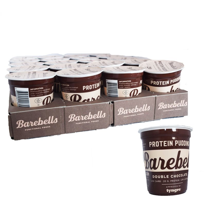 Laatikollinen Proteiinivanukkaita "Double Chocolate" 20 x 200g - 70% alennus