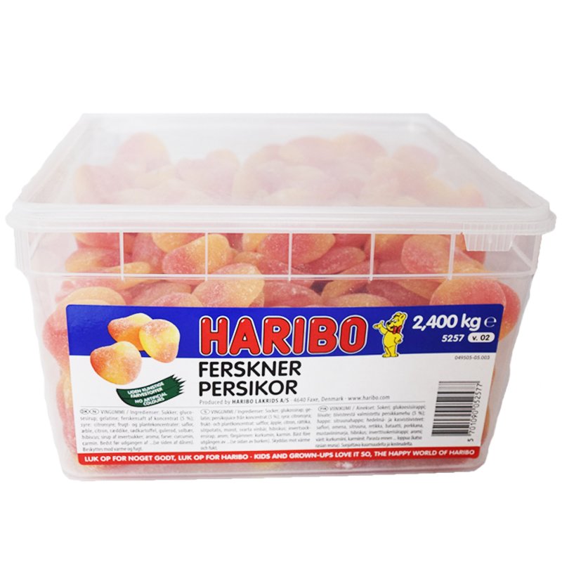Karkkilaatikko "Persikat" 2kg - 20% alennus