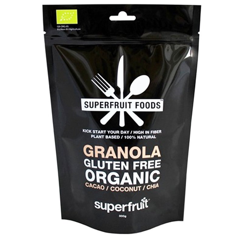 Luomu Granola "Cacao Coconut & Chia" 300g - 50% alennus