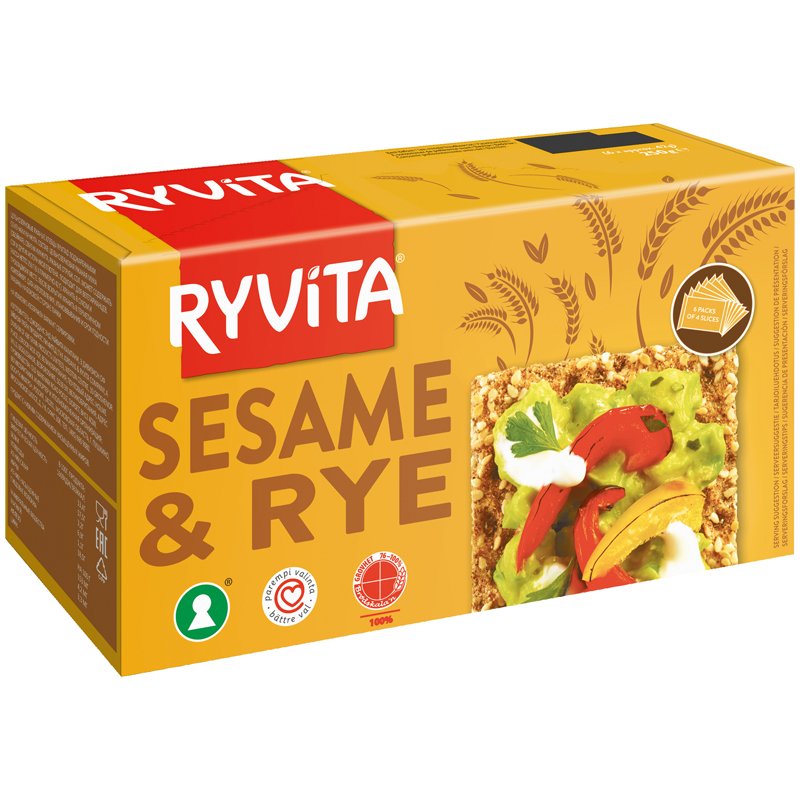 Näkkileipä Seesaminsiemen & Ruis - 25% alennus