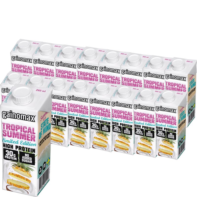 Proteiinijuomat Tropical Summer 16kpl - 20% alennus