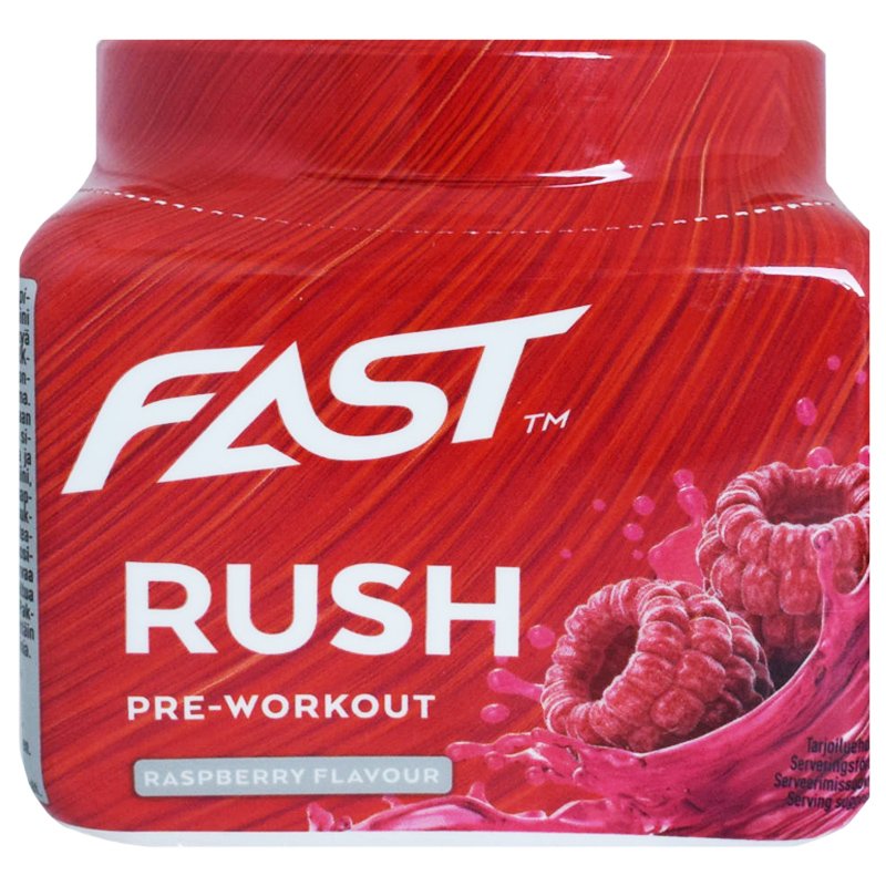 Tehonlisääjä "Rush Raspberry" 110g - 67% alennus