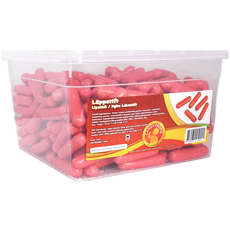 Laatikko "Huulirasvakarkit" 1,6kg - 81% alennus