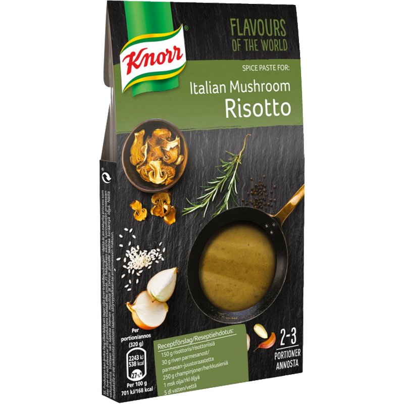 Maustetahna "Italian Mushroom Risotto" 46g - 75% alennus