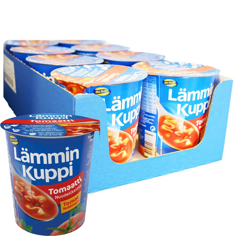 Laatikollinen Tomaatti-Nuudelikeittoa 8 x 43,2g - 40% alennus