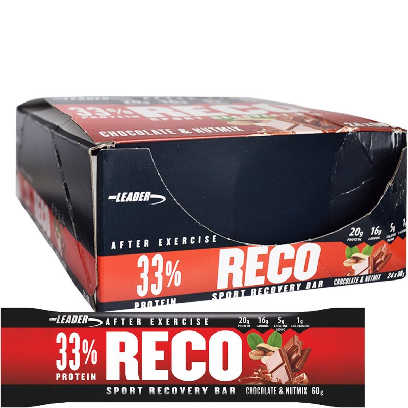Proteiinipatukoita Chocolate & Nutmix 24kpl - 55% alennus