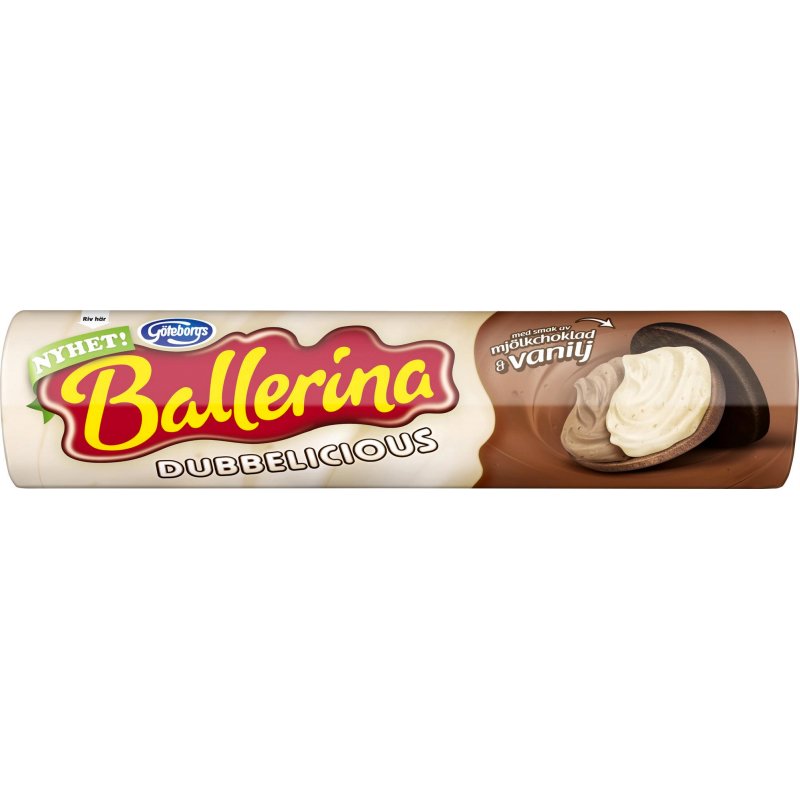 Ballerina Tuplavanilja 190 g - 50% alennus